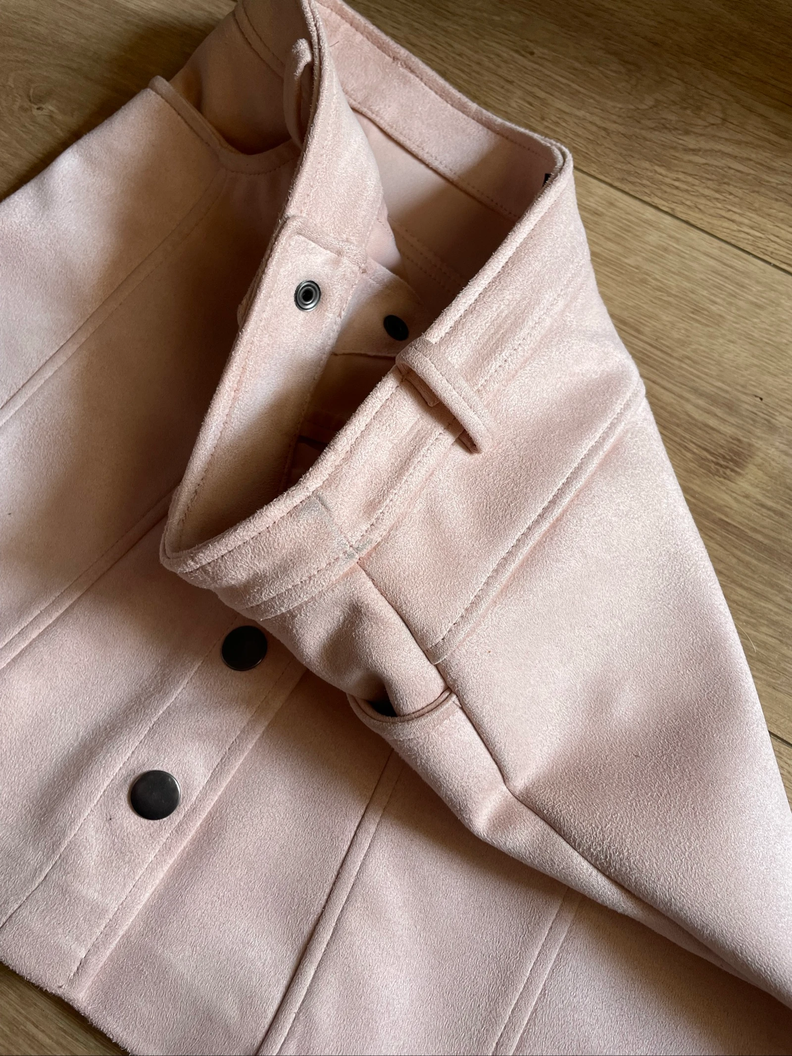 Saia com botões rosa Zara – photo 11